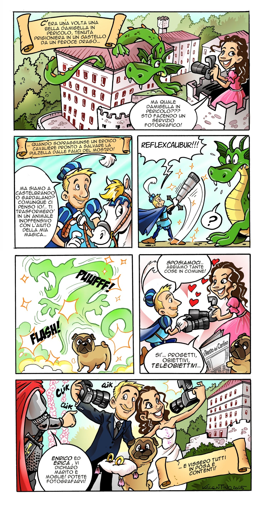 Comic Wonderland - Fumetto personalizzato