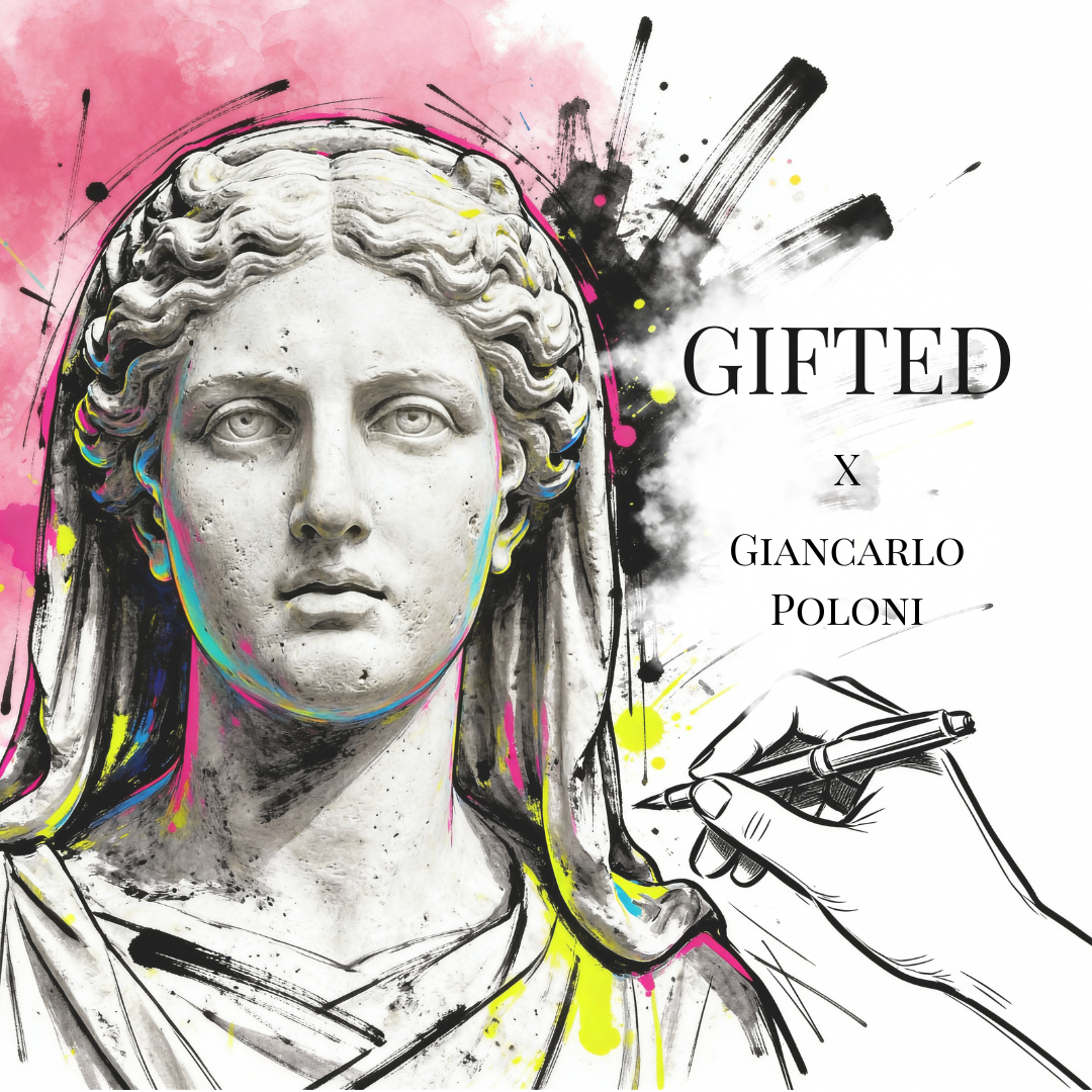 Sei un'opera d'arte - Ritratto con tecnica a carboncino o sanguigna